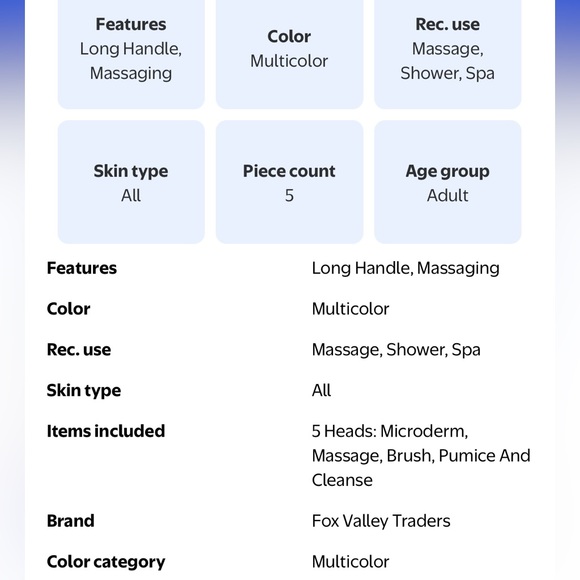 🆕 Spa Spin Brush Set Kit - Picture 10 of 14